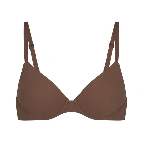 SKIMS FITS EVERYBODY T-SHIRT BRA NWT - OXIDE size 32A - Picture 2 of 7